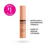 NYX PROFESSIONAL MAKEUP Butter Gloss, Non-Sticky Lip Gloss - Madeleine (Mid-Tone Nude) - Image 2